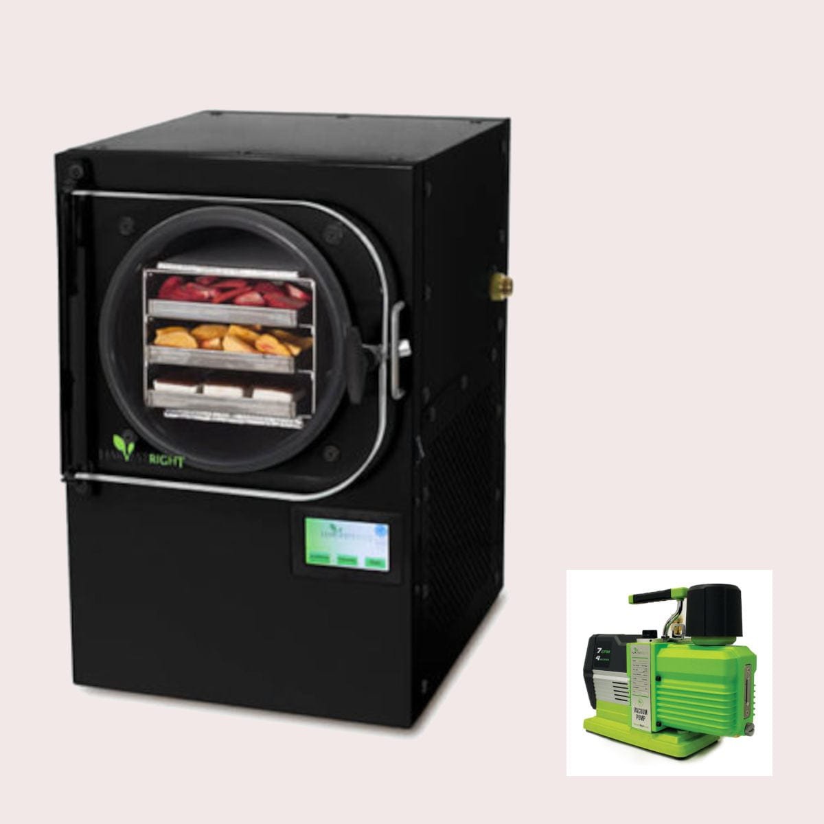 harvest-right-freeze-dryer-harvest-right-home-freeze-dryer-small-3-trays-with-premier-pump-and-mylar-starter-kit-28711831502997.jpg Harvest Right | Home Freeze Dryer Small with Premier Oil Vacuum Pump and Mylar Starter Kit Freeze - Image 1